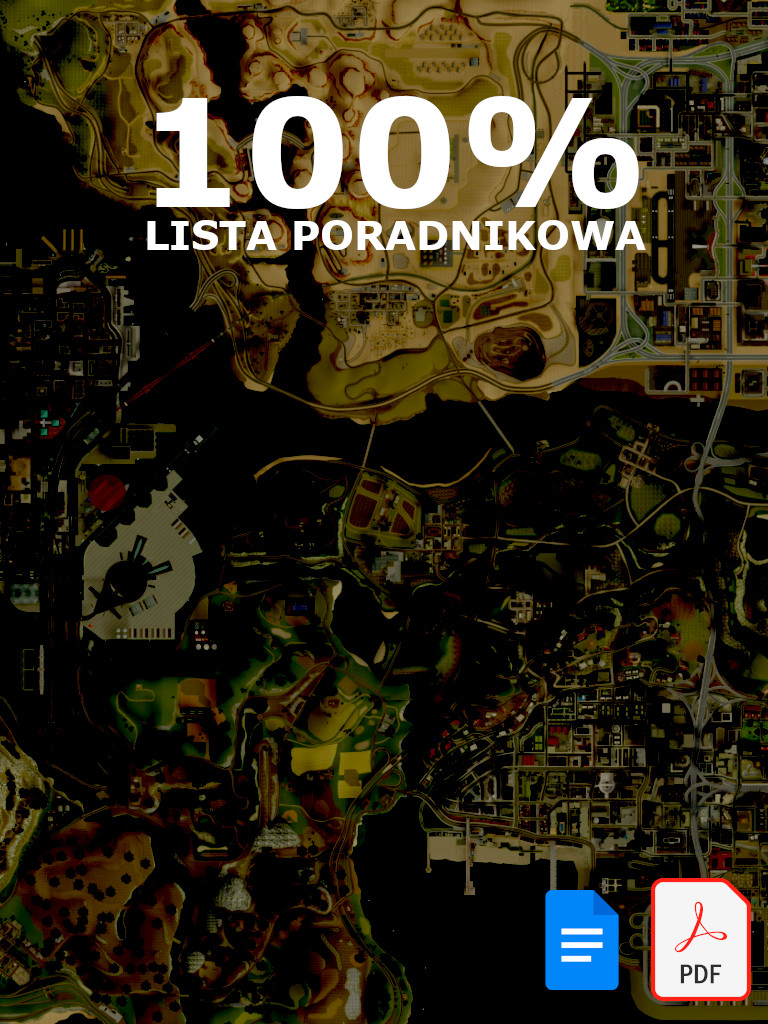 Lista 100% GTA San Andreas
